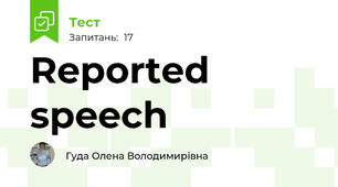 Reported speech