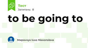 to be going to 