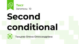 Second conditional