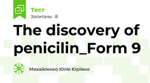 The discovery of penicilin_Form 9
