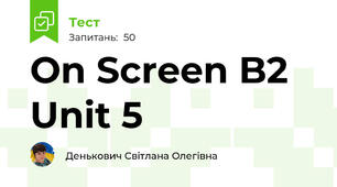 On Screen B2 Unit 5