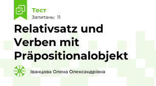 Relativsatz und Verben mit Präpositionalobjekt