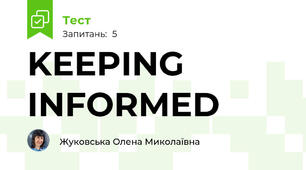 KEEPING INFORMED