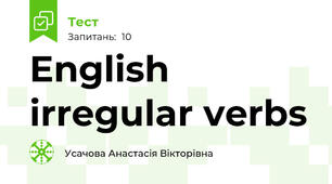 English irregular verbs