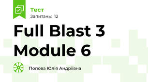 Full Blast 3 Module 6