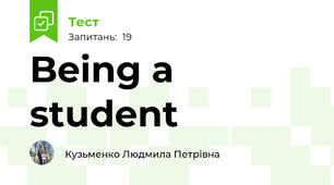 Being a student