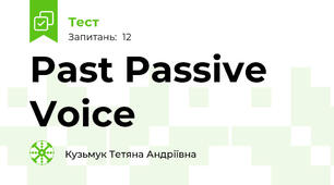  Past Passive Voice