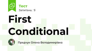 First Conditional