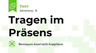 Tragen im Präsens