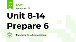Unit 8-14 Prepare 6