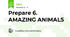 Prepare 6. AMAZING ANIMALS