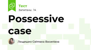 Possessive case