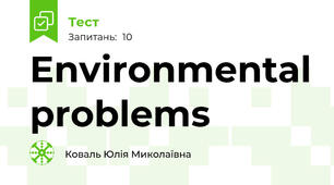 Environmental problems