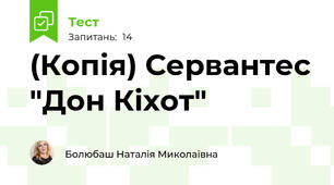 (Копія) Сервантес "Дон Кіхот"