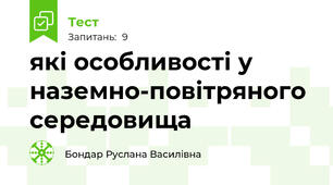 які особливості у наземно-повітряного середовища