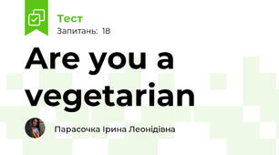 Are you a vegetarian 