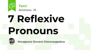 7 Reflexive Pronouns