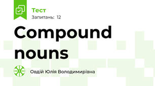 Compound nouns