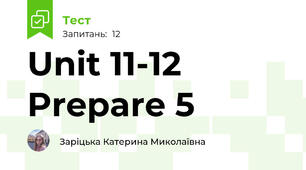 Unit 11-12 Prepare 5