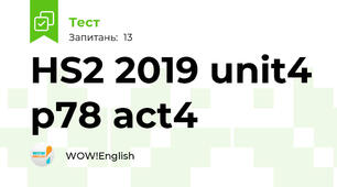 HS2 2019 unit4 p78 act4