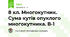 8 кл. Многокутник. Сума кутів опуклого многокутника. В-1
