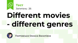 Different movies - different genres