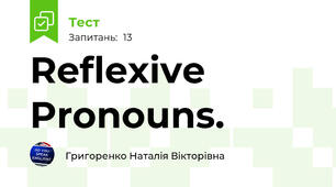 Reflexive Pronouns.