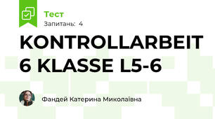 KONTROLLARBEIT 6 KLASSE L5-6
