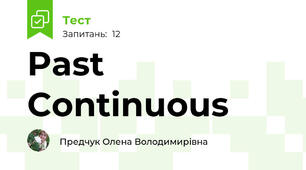 Past Continuous