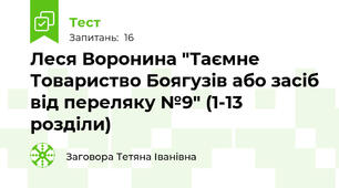 Леся Воронина "Таємне Товариство Боягузів або засіб від переляку №9" (1-13 розділи)