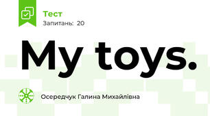 My toys.