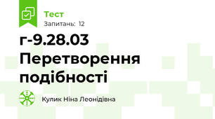 г-9.28.03 Перетворення подібності