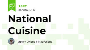 National Cuisine