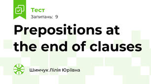 Prepositions at the end of clauses