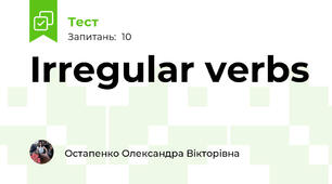 Irregular verbs 