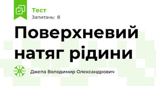 Поверхневий натяг рідини