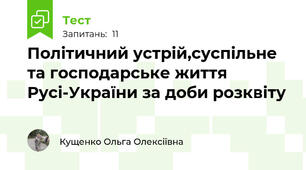 Політичний устрій,суспільне та господарське життя Русі-України за доби розквіту