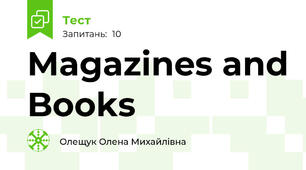 Magazines and Books