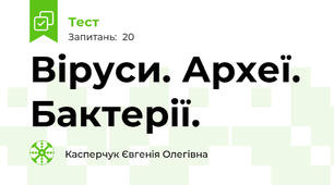  Віруси. Археї.  Бактерії.