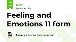  Feeling and Emotions 11 form