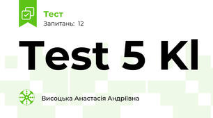 Test 5 Kl