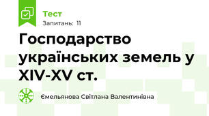 Господарство українських земель у XIV-XV ст. 
