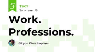 Work. Professions. 