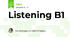 Listening B1