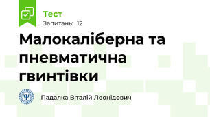 Малокаліберна та пневматична гвинтівки