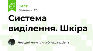 Система виділення. Шкіра