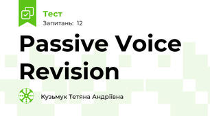 Passive Voice Revision