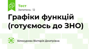 Графіки функцій (готуємось до ЗНО)