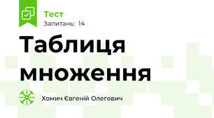 Таблиця множення 