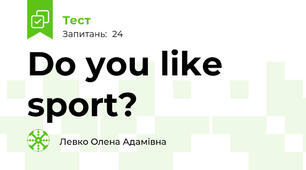 Do you like sport?